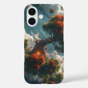 Coque Pour iPhone 16 Îles flottantes d'automne