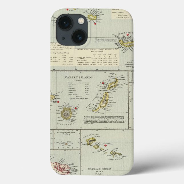 Coques Case-Mate iPhone Îles, l'Océan Atlantique (Verso)