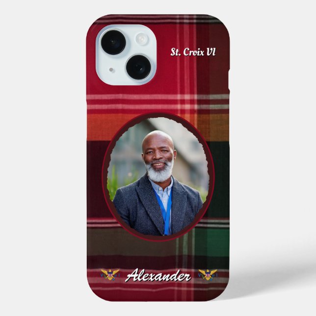 Coques Case-Mate iPhone Îles Vierges américaines USVI Drapeau St. Croix Ma (Verso)
