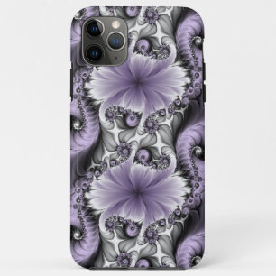 Case-Mate iPhone Case Illusion de lilas Art floral abstrait fractal Fant