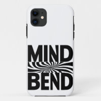 Illusion optique Mind Bend gras noir et blanc