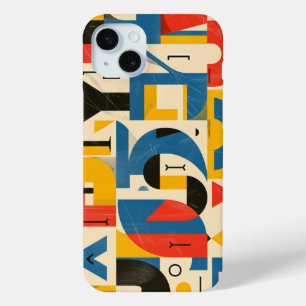 Coque Case-Mate iPhone Illustration à l'aide d'éléments de lettres alphab
