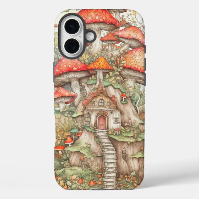 Coques Case-Mate iPhone Illustration Artistique et Créative d'une Demeure  (Verso)
