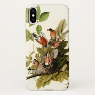 Case-Mate iPhone Case Illustration Audubon American Robin Wildlife Bird