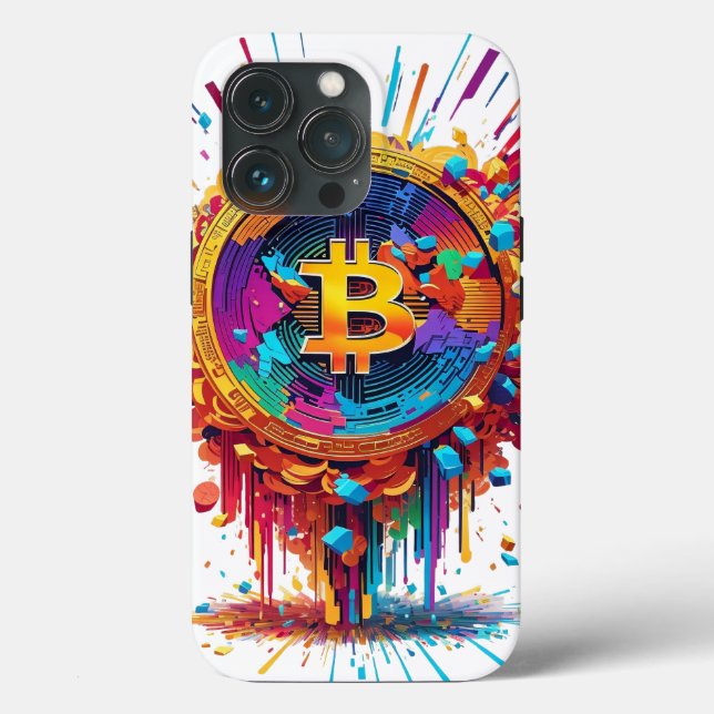 Coques Case-Mate iPhone Illustration Bitcoin (Verso)