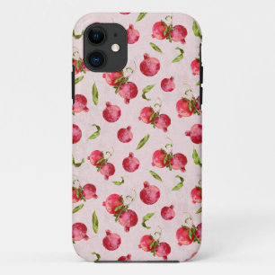 Case-Mate iPhone Case Illustration botanique de grenade dessinée à la ma
