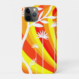 Case-Mate iPhone Case Illustration botanique orange et blanc