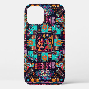 Case-Mate iPhone Case Illustration colorée avec des animaux décoratifs e
