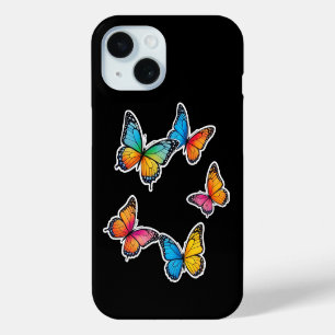 Coque Case-Mate iPhone Illustration colorée de papillon