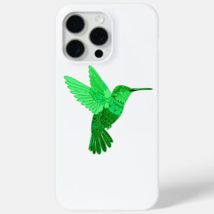 Coque Case-Mate iPhone Illustration complexe du colibri vert