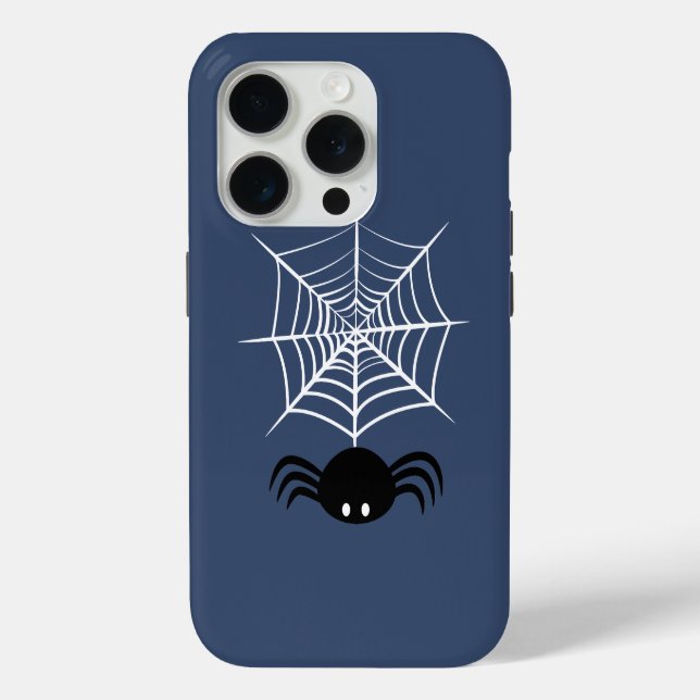 Coques Case-Mate iPhone Illustration d'araignée d'Halloween effrayante (Verso)