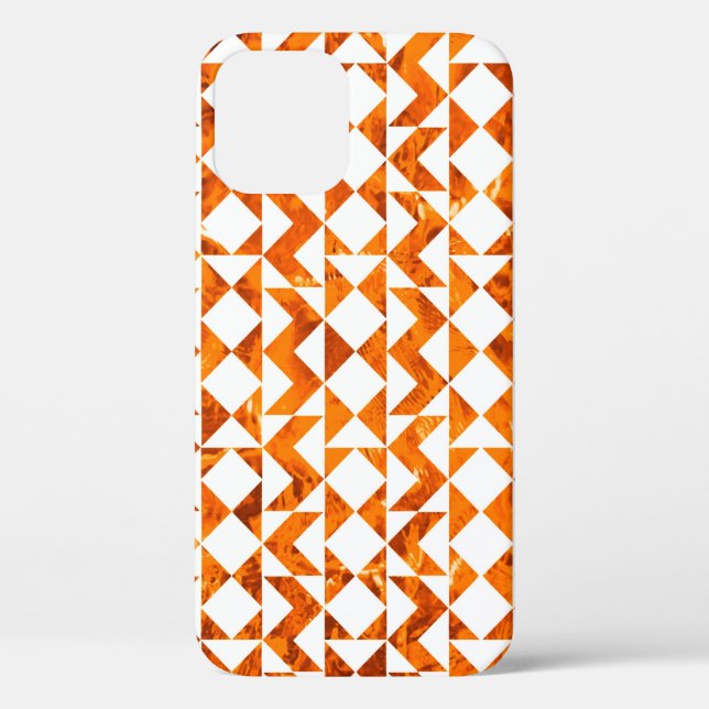 Coques Case-Mate iPhone Illustration de boho sans couture motif géométriqu (Verso)