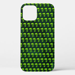 Case-Mate iPhone Case Illustration de caméléon vert mignon Reptile tropi