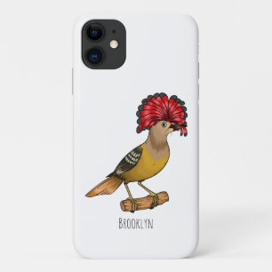Case-Mate iPhone Case illustration de cartoon d'oiseau gobemouche royal