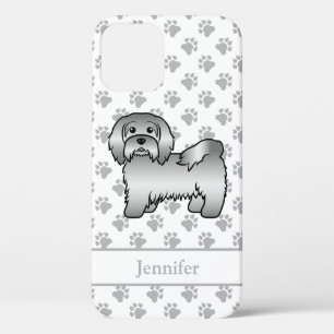 Case-Mate iPhone Case Illustration de chien de dessin animé Havanais arg