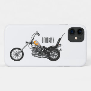 Case-Mate iPhone Case Illustration de Chopper Motorcycle 1950