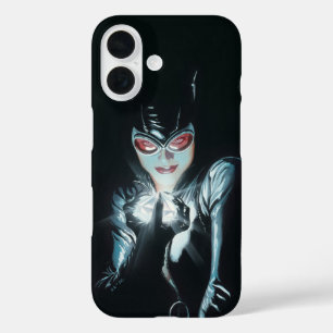 Coque Pour iPhone 16 Illustration de couverture de Batman Catwoman Face