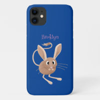 Illustration de dessin animé de jerboa aux longues