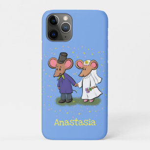 Case-Mate iPhone Case Illustration de dessin animé d'un couple de souris