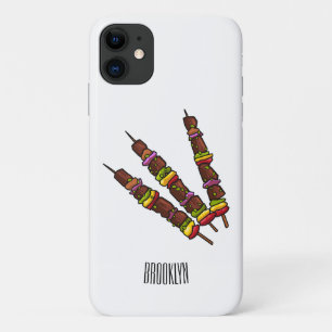 Case-Mate iPhone Case Illustration de dessin animé Kebab ou kabob