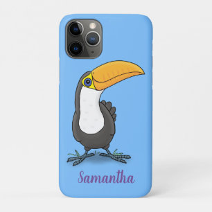 Case-Mate iPhone Case Illustration de dessin humoristique du toucan joye