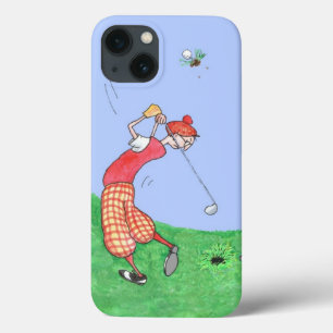 Etui iPhone Case-Mate Illustration de drôles de golfeurs