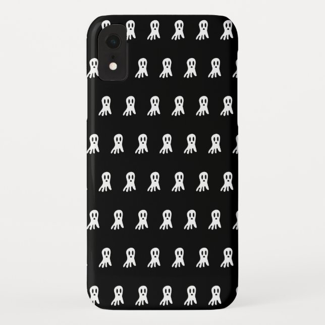 Coques Case-Mate iPhone Illustration de fantôme gothique effrayant (Dos)