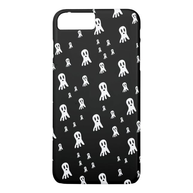 Coques Case-Mate iPhone Illustration de fantôme gothique effrayant (Dos)