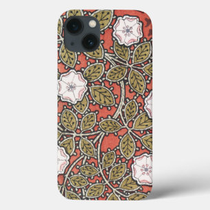 Case-Mate iPhone Case Illustration de fleur d'art de rose sauvage vintag