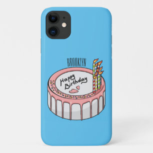Case-Mate iPhone Case Illustration de gâteau d'anniversaire