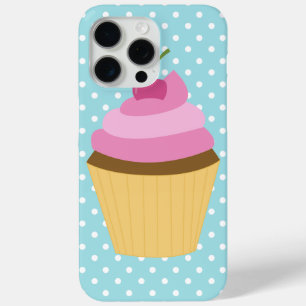 Coque Case-Mate iPhone Illustration de gâteau rose cerise