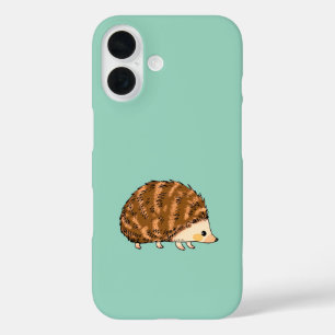 Coque Pour iPhone 16 Illustration de hérisson de dessin mignon