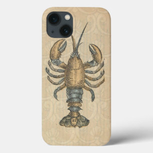 Etui iPhone Case-Mate Illustration de homard vintage : damas côtier