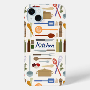 Coque Case-Mate iPhone Illustration de la cuisine+Type Couleur du Motif