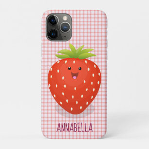 Case-Mate iPhone Case Illustration de la fraise Cute kawaii