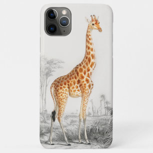 Case-Mate iPhone Case Illustration de la girafe Art Vintage Imprimer