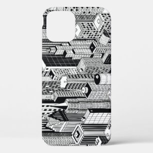 Case-Mate iPhone Case Illustration de la ville Skyscraper, isométrique t