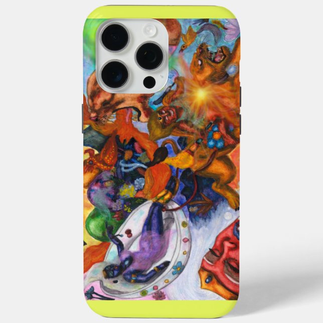 Coques Case-Mate iPhone Illustration de l'aquarelle Eros déambule la déess (Verso)