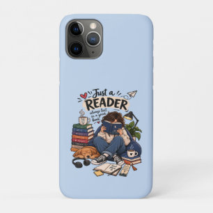 Case-Mate iPhone Case Illustration de lecteur de livre cosy