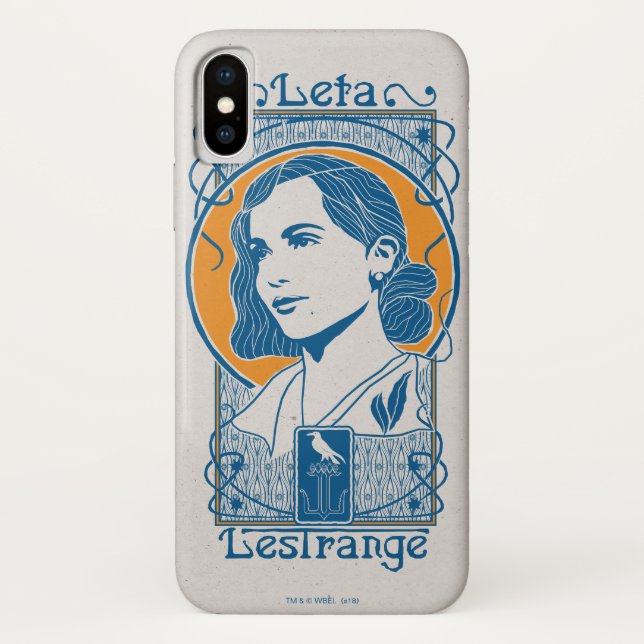 Coques Case-Mate iPhone Illustration de Leta Lestrange (Dos)