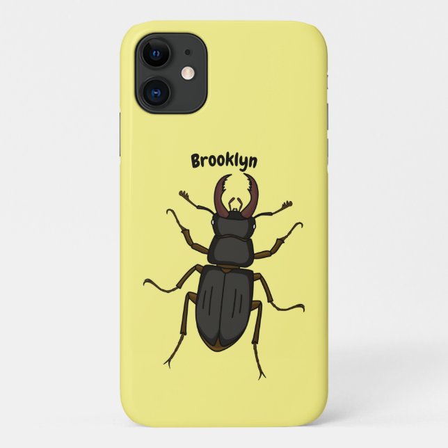 Coques Case-Mate iPhone Illustration de l'insecte du dendroctone du pin (Dos)