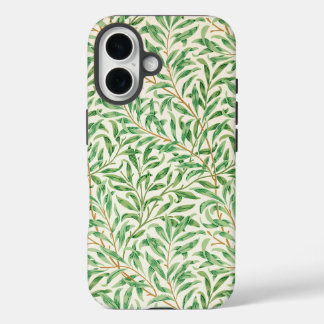 Coque Pour iPhone 16 Illustration de l'ornement vintage Willow Bough