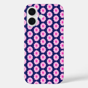 Coque Pour iPhone 16 Illustration de marguerite rose