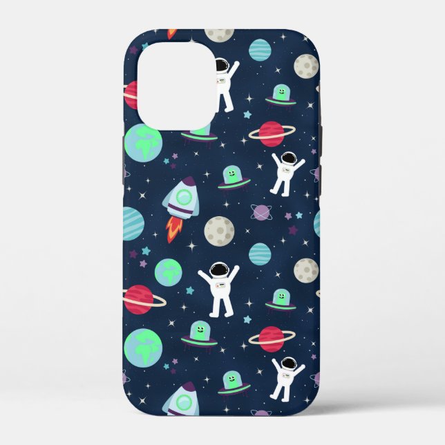 Coques Case-Mate iPhone illustration de motif spatial (Verso)