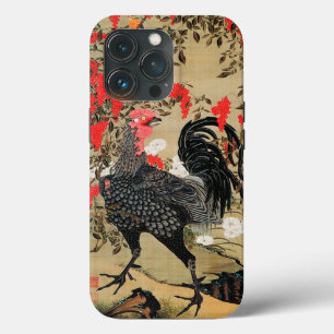 Case-Mate iPhone Case Illustration de Nandina et Rooster par Ito Jakuchu