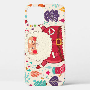 Case-Mate iPhone Case Illustration de Noël du Père Noël