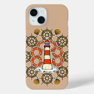 Coque Case-Mate iPhone Illustration de phare côtier