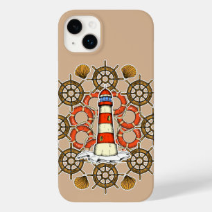 Coque Case-Mate iPhone Illustration de phare côtier