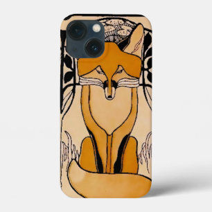 Case-Mate iPhone Case Illustration de renards Art Nouveau Faune forest
