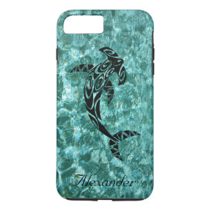 Case-Mate iPhone Case Illustration de requin à tête de marteau tribal pe